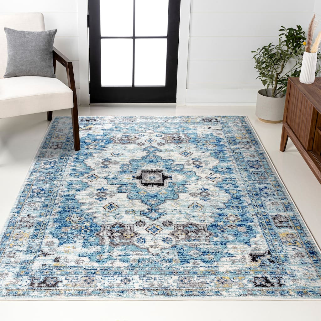 JONATHAN Y Traditional Persian Boho Vintage Medallion Area Rug