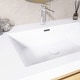 preview thumbnail 28 of 85, Floating Bathroom Vanity with Integrated Resin Top