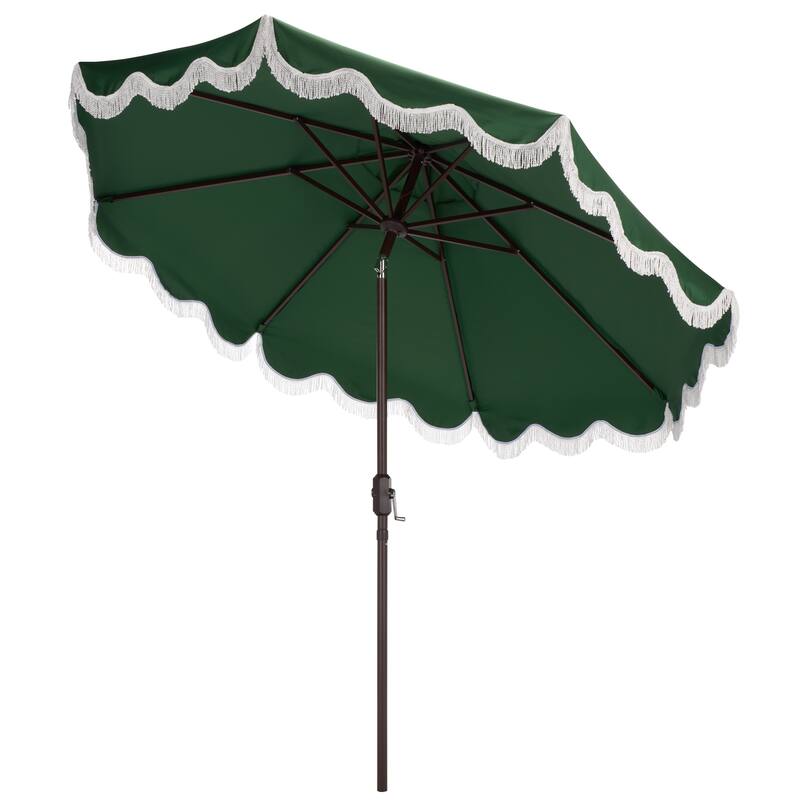 SAFAVIEH Outdoor Living Torsa 9ft Crank Umbrella