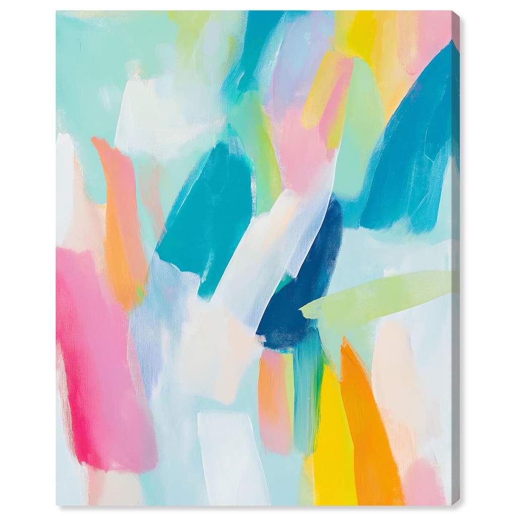 Whirlwind of Color I Canvas by Art Remedy, Gallery Wrapped
