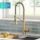 preview thumbnail 95 of 147, Kraus Bolden 2-Function 1-Handle Commercial Pulldown Kitchen Faucet