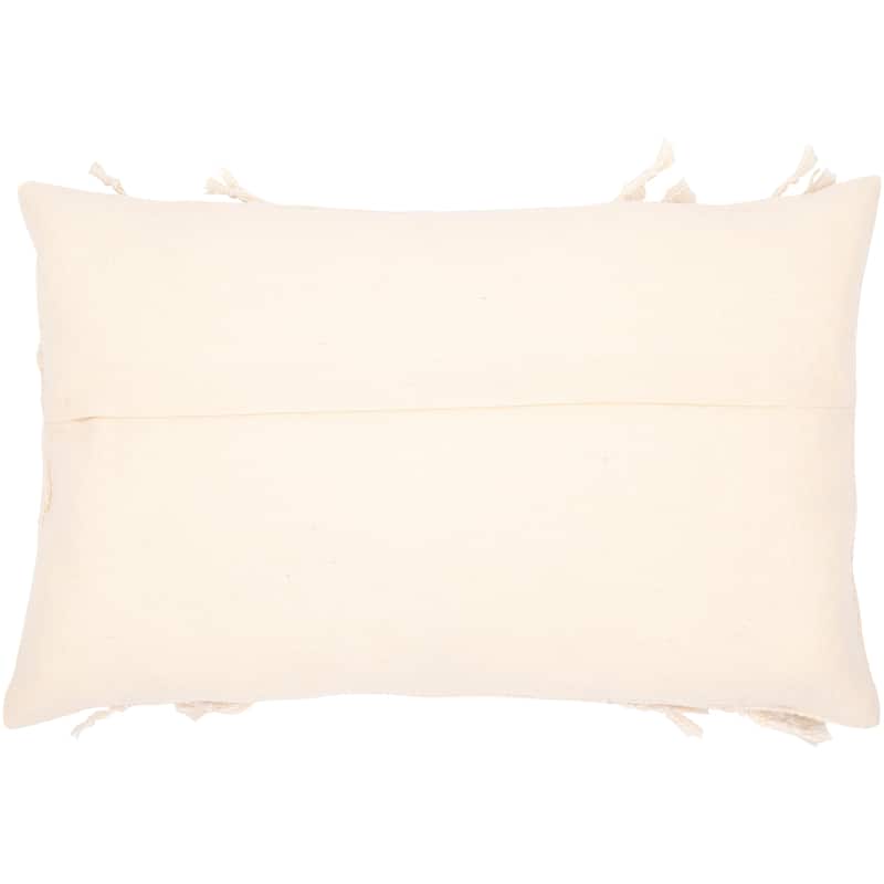 Miloh Tassel Fringe Accent Throw Pillow