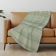preview thumbnail 3 of 76, Premium Machine Washable Boho Stripes Sherpa Throw Blanket