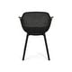 preview thumbnail 16 of 22, Lotus Outdoor Modern Dining Chairs (Set of 2) by Christopher Knight Home