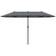 preview thumbnail 42 of 58, Gymax 13 FT Double-sided Patio Umbrella Outdoor Large Twin Size