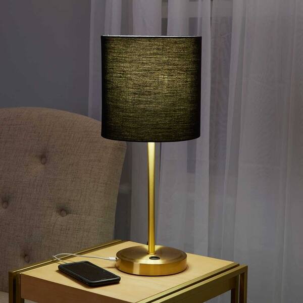 Shop Mainstays Desk Lamp With Usb Port 60 Watts Ms5724025704