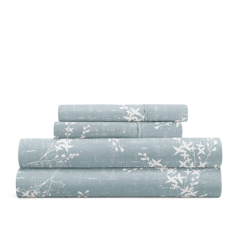 Delicate Details Patterned Ultra-Soft Bed Sheet Sets