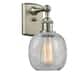 Option Brushed Satin Nickel / Clear Crackle
