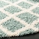 preview thumbnail 60 of 118, SAFAVIEH Dallas Shag Melahat Trellis 1.5-inch Thick Rug