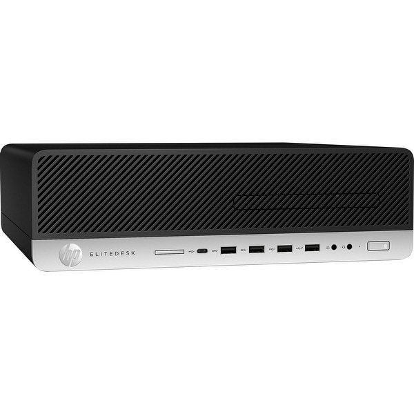 HP EliteDesk 800 G4 SFF 8GB 500GB Intel Core i5-8500 X63GHz Win10,Black(Certified Refurbished). Opens flyout.
