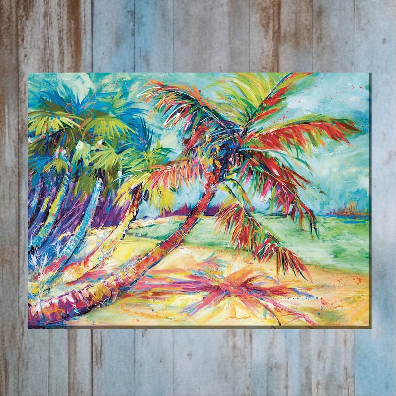 Swanky Palm All Weather Outdoor Wall Décor