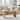 Ondine Glass Top Coffee Table