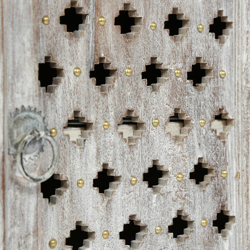 Wooden Nightstand with 1 Drawer & 1 Door - Dual-Storage Bedside Table