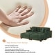 preview thumbnail 73 of 131, Oversized Chenille Modular Sectional Sofa Conversation Set with 2 Ottomans