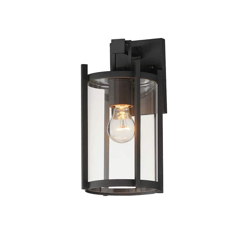 Maxim 30062 Belfry 13" Tall Wall Sconce - Black