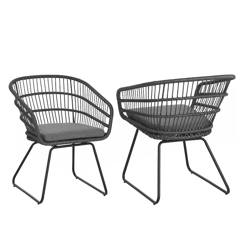 2PCS Chair with 2 Cushions