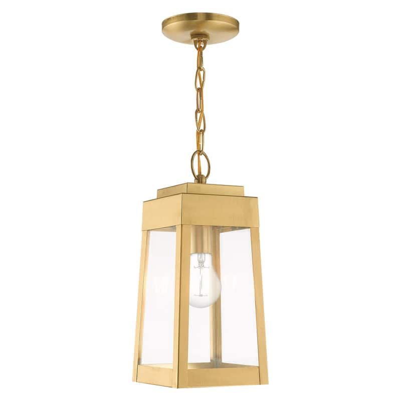 Livex Lighting 1-Light Outdoor Pendant Lantern, 20854