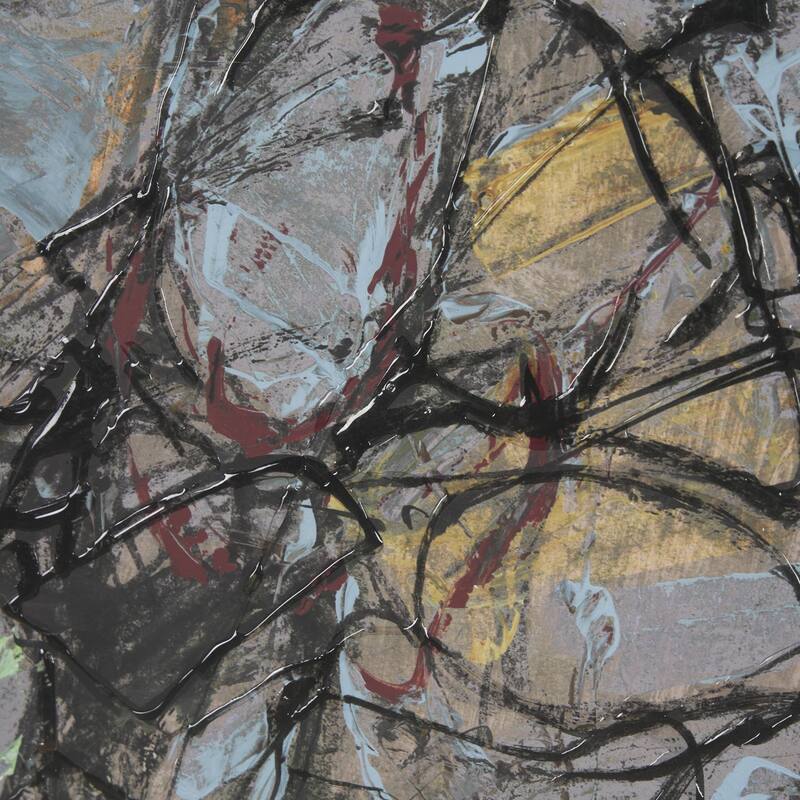 Passtime II by Mercana Studio a Hand Embelished Textured Framed Art Print Matted under Glass