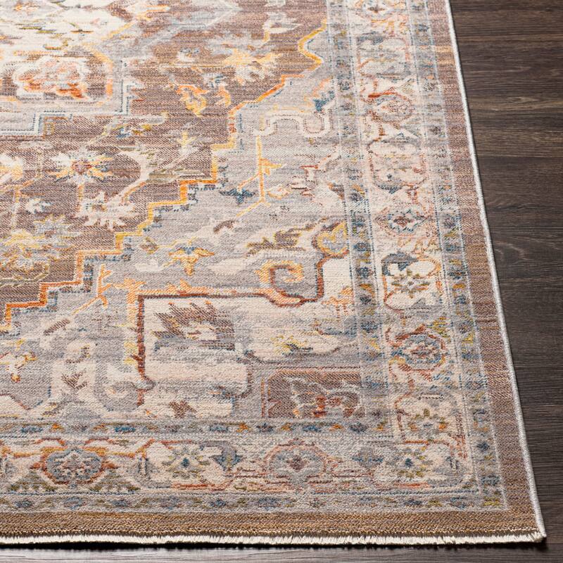Livabliss Pedram Vintage Medallion Area Rug