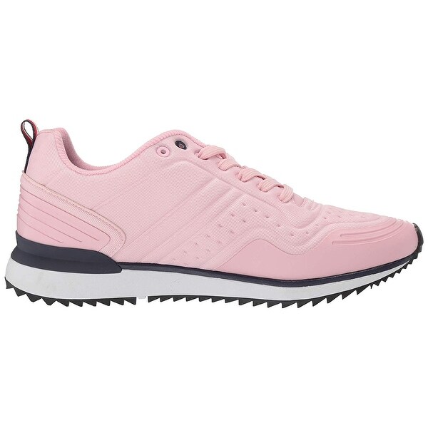 tommy hilfiger pink tennis shoes