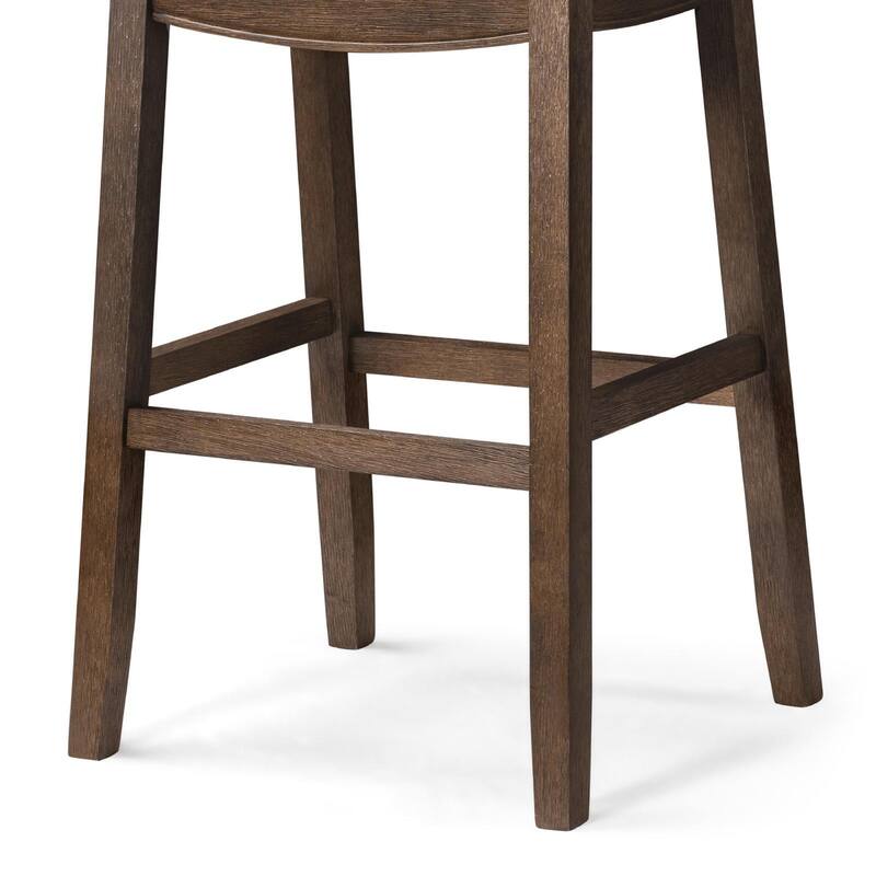 Maven Lane Sophia Saddle Kitchen Dining Stool