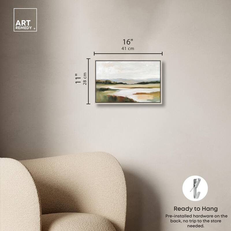 Verdant Valley Canvas by Art Remedy