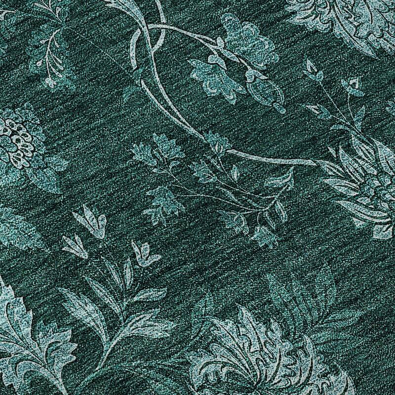 Premium Washable Super Soft Floral Borderless Mayfield Rug