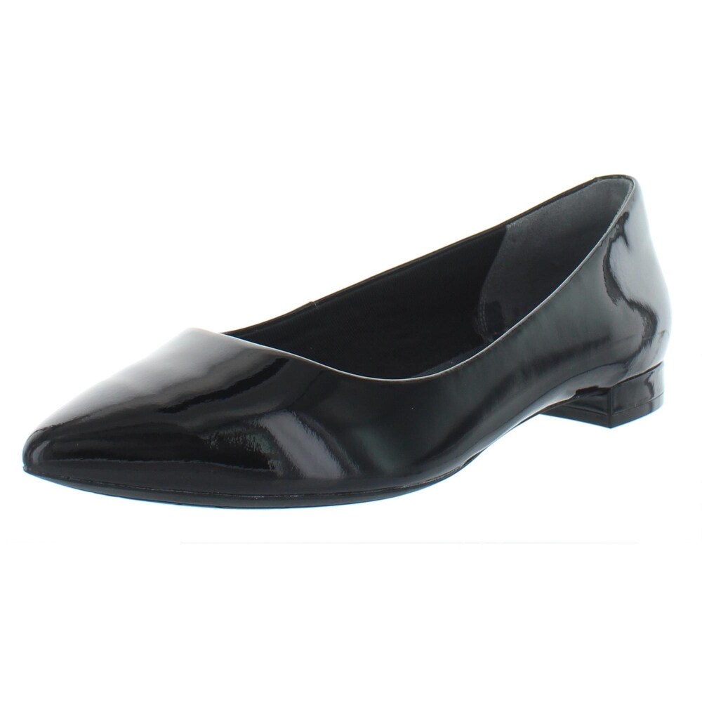 rockport black flats