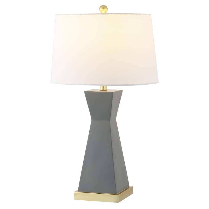 SAFAVIEH Lighting Onder 27" Table Lamp (Set of 2) - 16" W x 16" D x 27" H