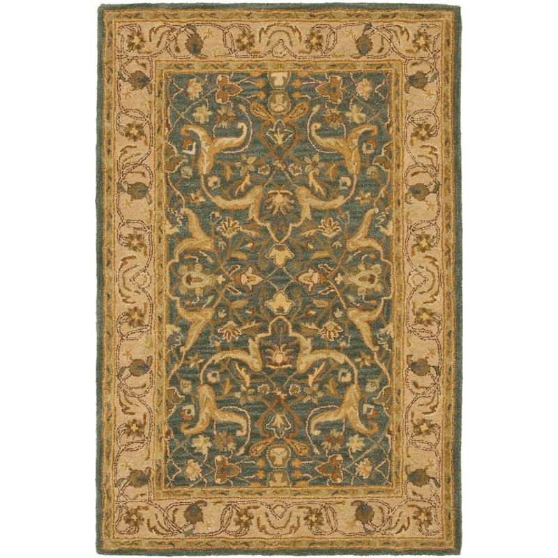 SAFAVIEH Handmade Heritage Folklore Traditional Oriental Wool Rug
