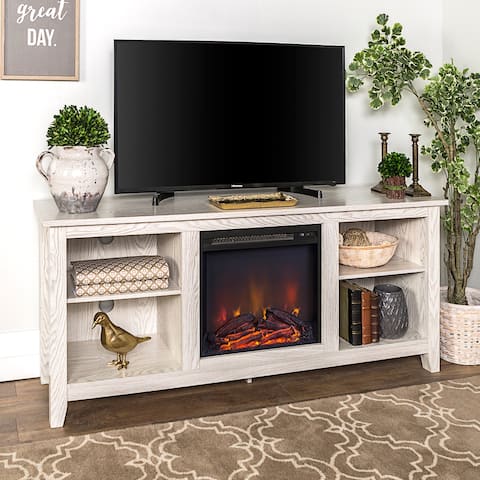 Middlebrook Roosevelt 58-inch Fireplace TV Stand