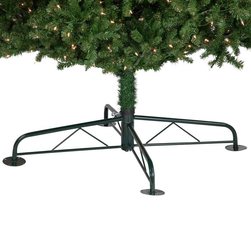 15' Genoa Fraser Fir Slim Artificial Christmas Tree, Clear Lights - over-10-feet