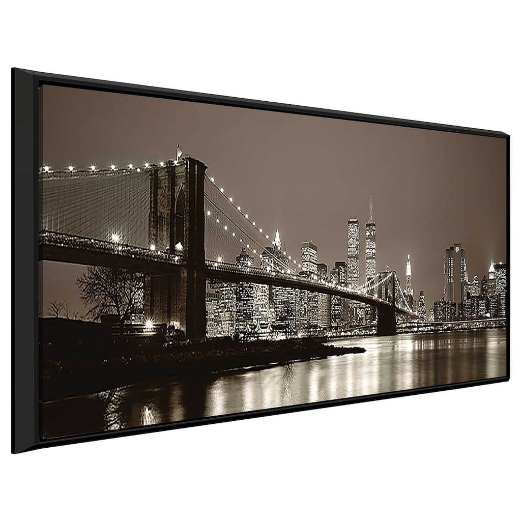 "Saturday Night" Print on Floating Canvas