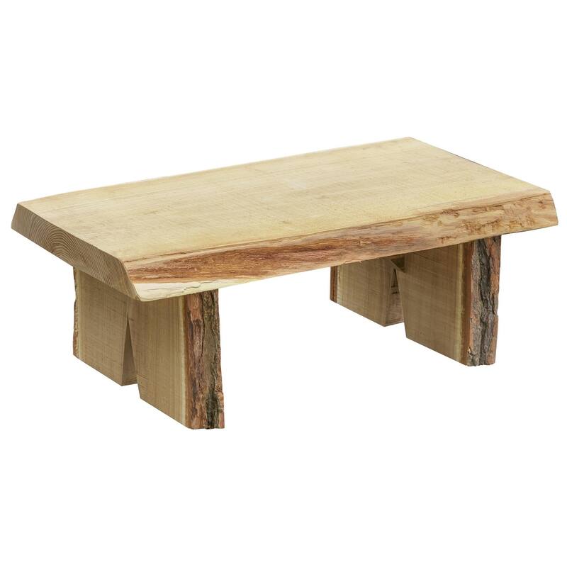 Live Edge Locust Wood 2' Briar Patch Flower Pot Bench