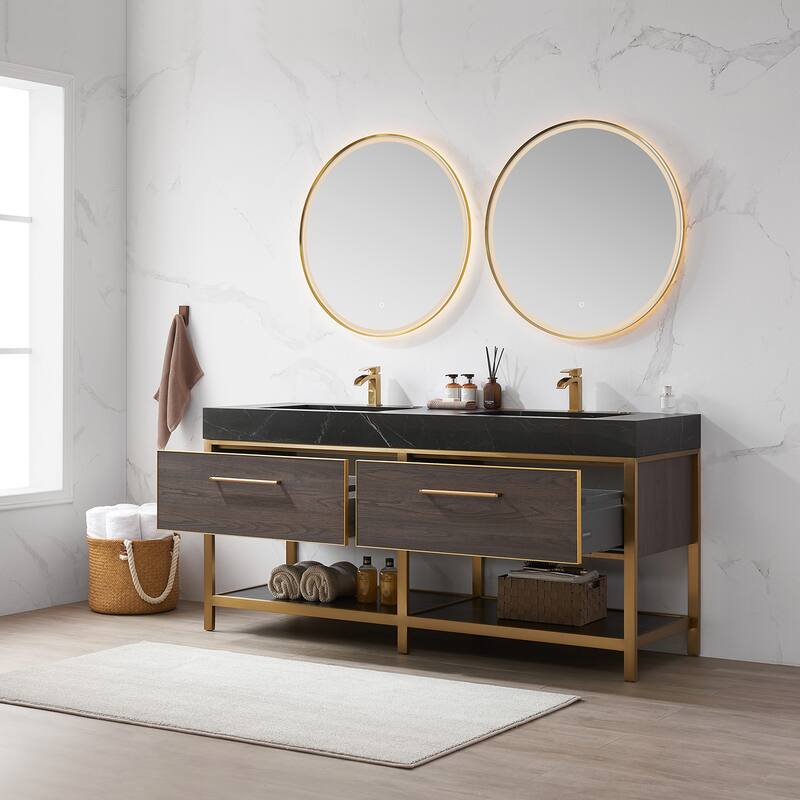 Segovia Bath Vanity with Sintered Stone Top