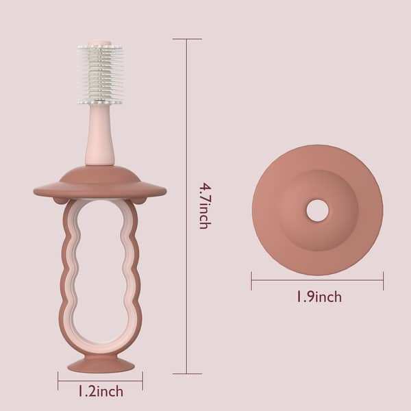 Momcozy Oral Care Series: Baby Toothbrush - Pink - No Size