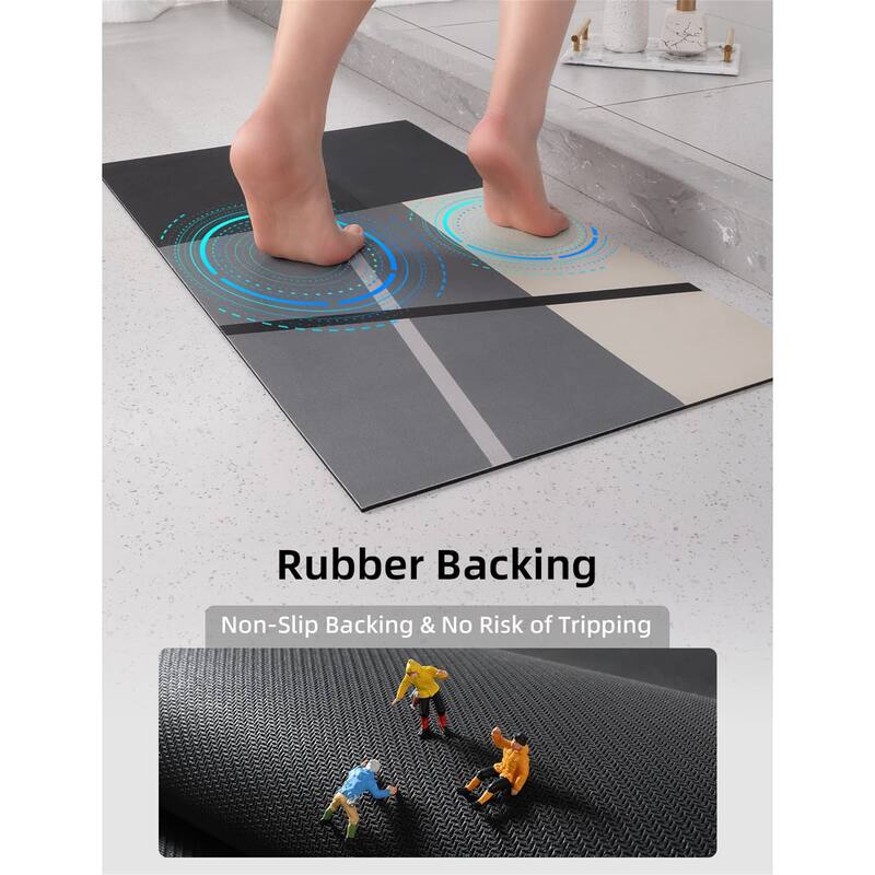 Bath Mat Rug-Thin Quick Dry