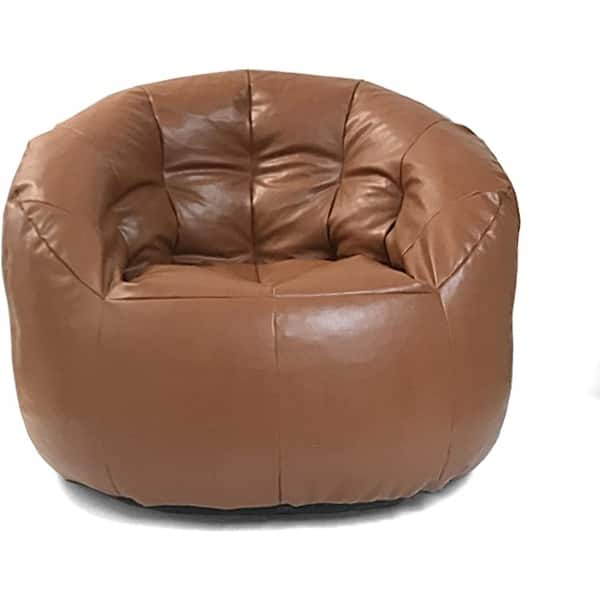 slide 1 of 1, Urban Lifestyle Leather Sofa Bean Bag Chair