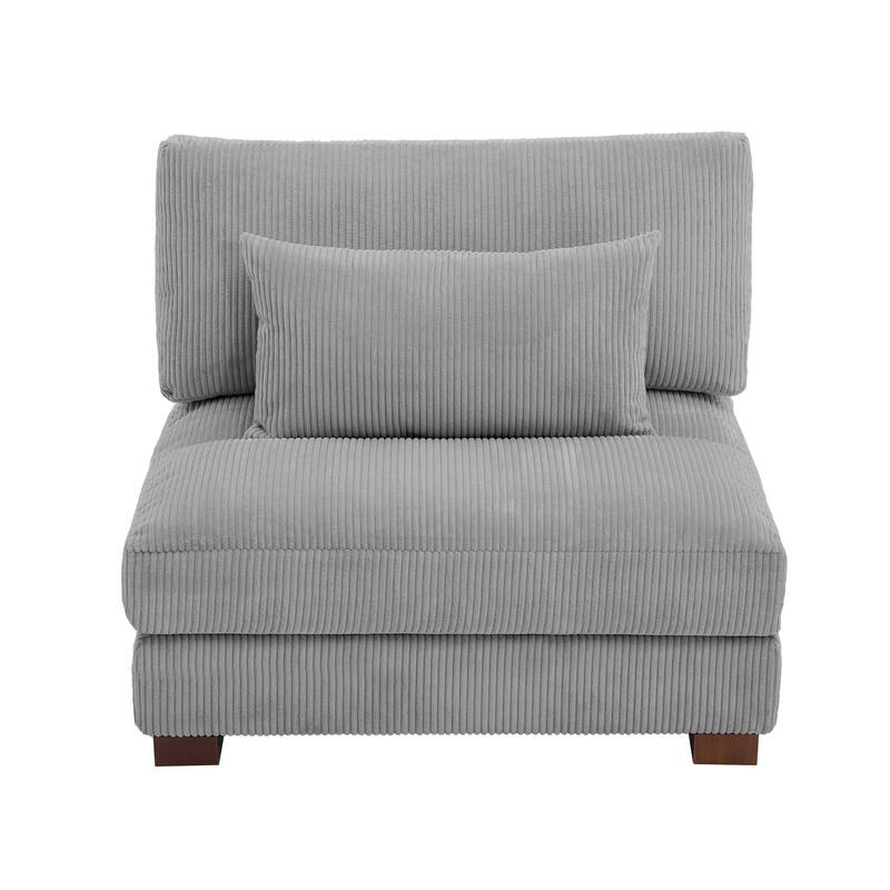 Modern Chaise Lounge Modular Sectional Sofa