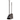 mDesign Hidden Plunger and Brush Set for Bathroom Toilet - 6.25 X 8.5