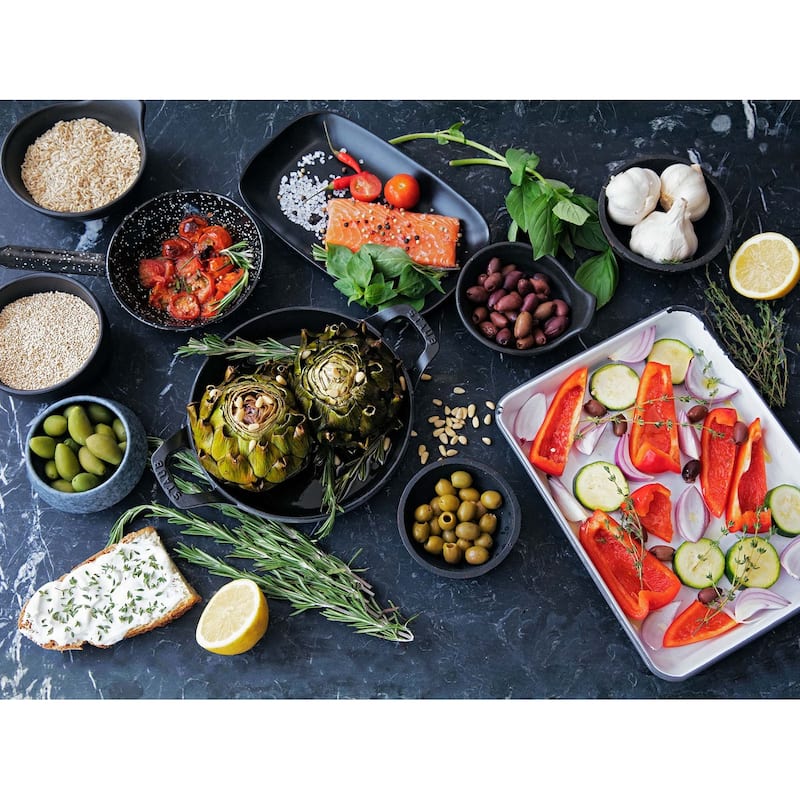 STAUB Cast Iron 7.5-inch Round Gratin Baking Dish