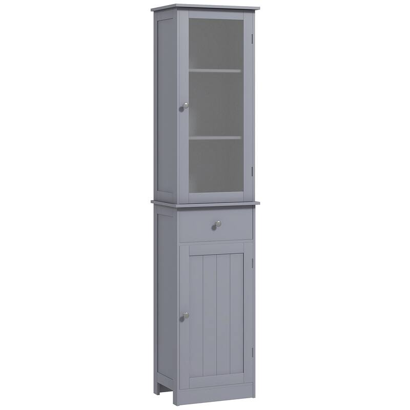 Kleankin Slim Bathroom Storage Cabinet