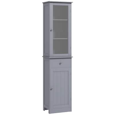 Kleankin Slim Bathroom Storage Cabinet