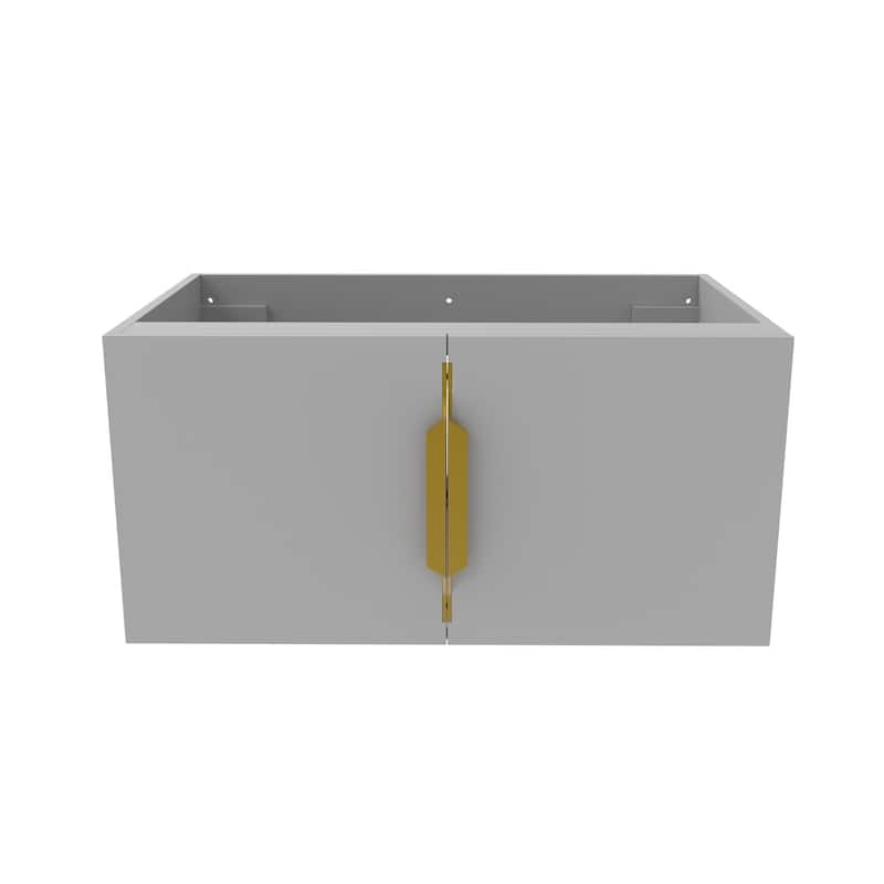 Alpine 30" Wall Mounted Bathroom Vanity (Base Only)