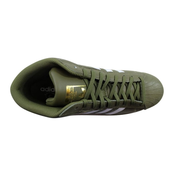 adidas pro model olive green