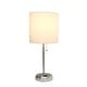 preview thumbnail 39 of 99, Porch & Den Custer Metal/ Fabric Lamp with Charging Outlet