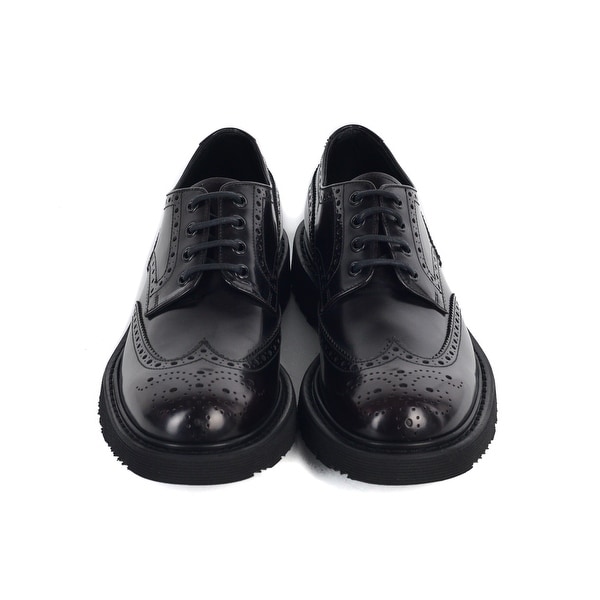 prada mens shoes patent leather
