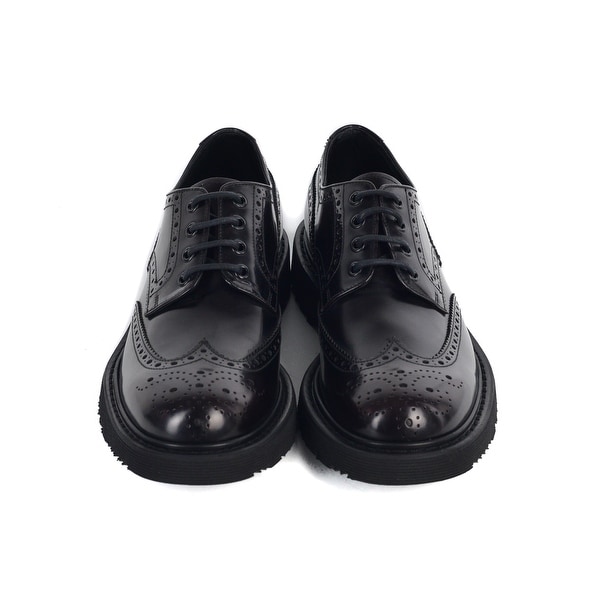 prada mens platform brogues