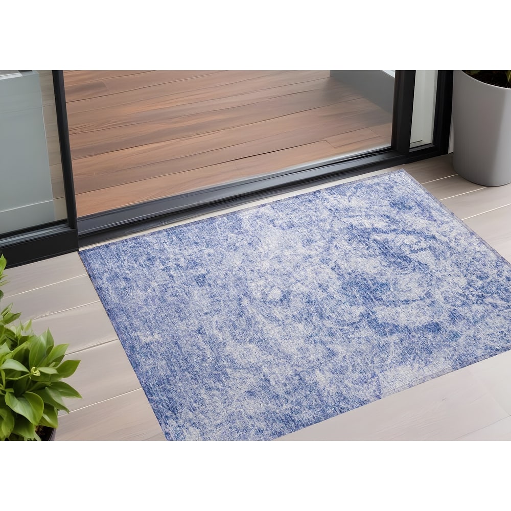 Dava Artistic Abstract Weather Resistant Versatile Elegance Outdoor Rug