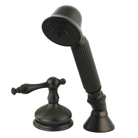 Deck Mount Hand Shower with Diverter for Roman Tub Faucet